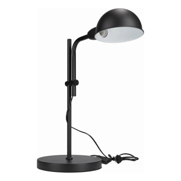 Galda lampa 1xE27/40W/230V melna