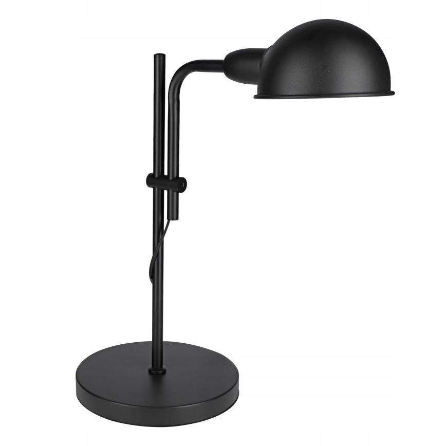 Galda lampa 1xE27/40W/230V melna