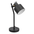 Galda lampa 1xE27/40W/230V melna