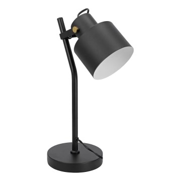 Galda lampa 1xE27/40W/230V melna