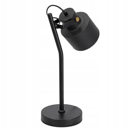 Galda lampa 1xE27/40W/230V melna