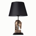 Galda lampa 1xE27/40W/230V melna/zelta
