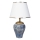 Galda lampa 1xE27/40W/230V zila/zelta