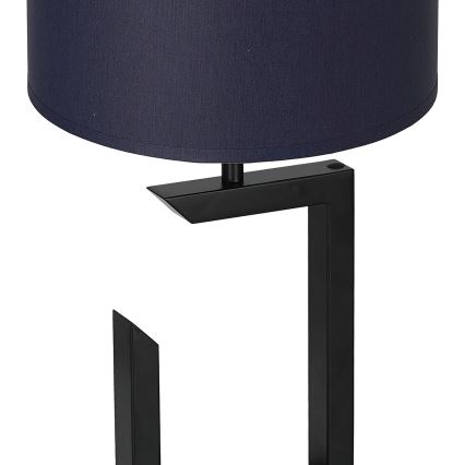 Galda lampa 1xE27/60W/230V 45 cm zila/zeltaina