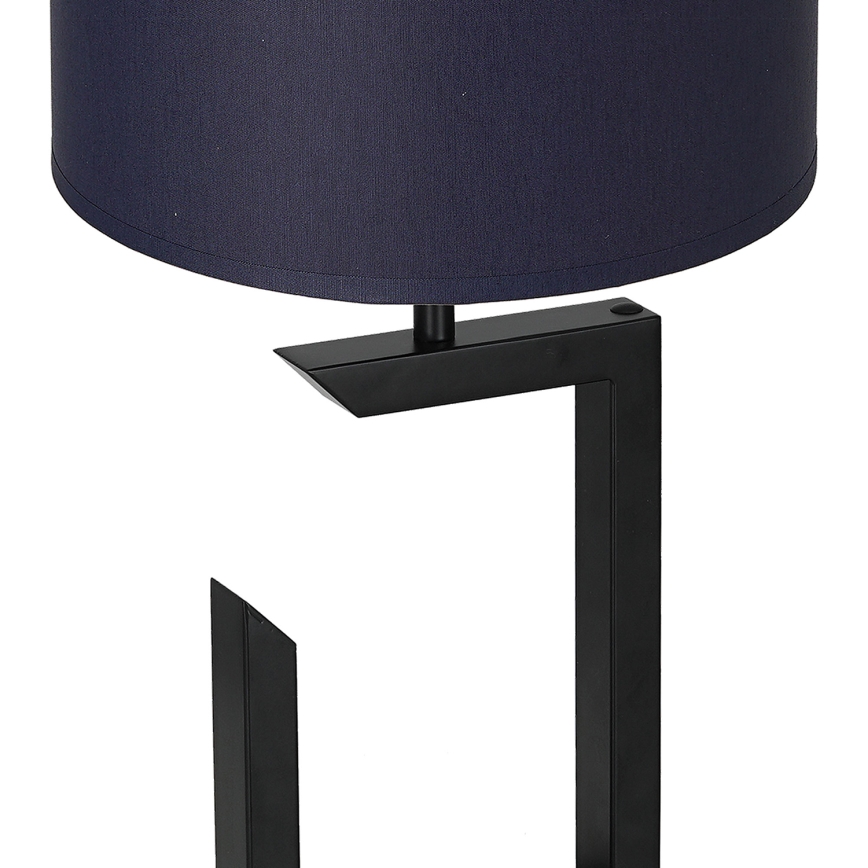 Galda lampa 1xE27/60W/230V 45 cm zila/zeltaina
