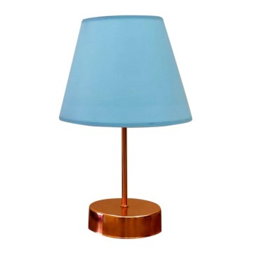 Galda lampa 1xE27/60W/230V zila/varš