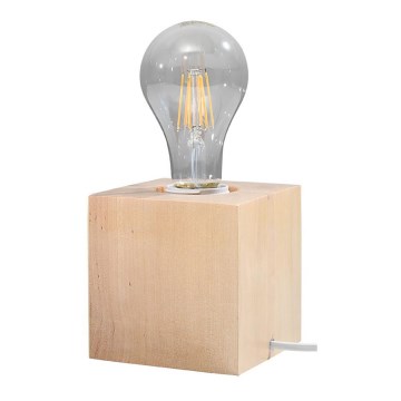 Galda lampa ABEL 1xE27/15W/230V dižskābardis