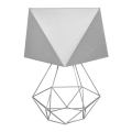 Galda lampa ADAMANT SMALL 1xE27/15W/230V pelēka