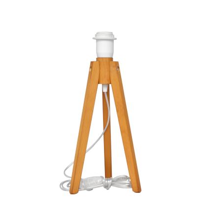 Galda lampa ALBA 1xE27/15W/230V krēmkrāsa/ozols