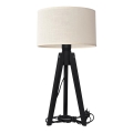 Galda lampa ALBA 1xE27/15W/230V krēmkrāsa/priede