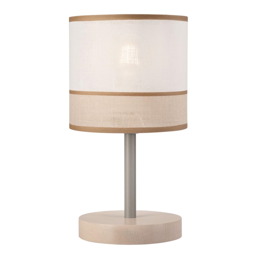 Galda lampa ANDREA 1xE27/60W/230V dižskābardis