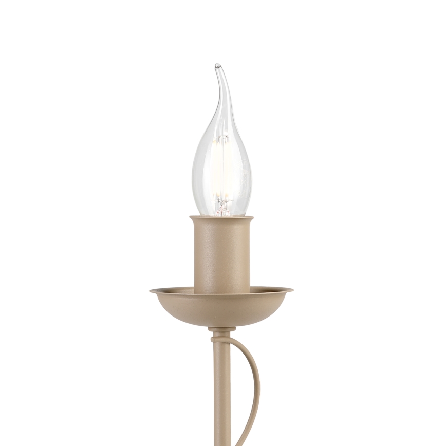 Galda lampa ANTON 1xE14/60W/230V bēša