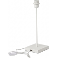 Galda lampa ar USB portu 1xE27/15W/230V balta