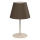 Galda lampa ARDEN 1xE27/15W/230V bēša/brūna