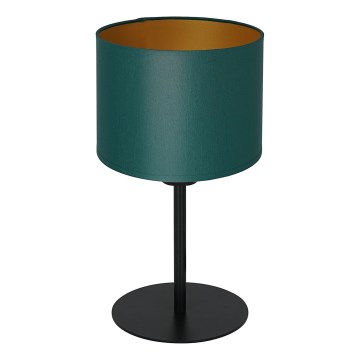 Galda lampa ARDEN 1xE27/60W/230V d. 18 cm zaļa/zelta