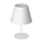 Galda lampa ARDEN 1xE27/60W/230V d. 20 cm balta