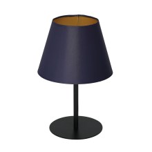Galda lampa ARDEN 1xE27/60W/230V d. 20 cm violeta/zelta