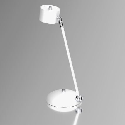 Galda lampa ARENA 1xGX53/11W/230V balta/spīdīgi hromēts