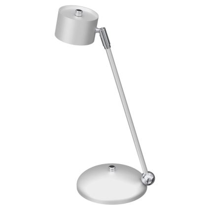 Galda lampa ARENA 1xGX53/11W/230V balta/spīdīgi hromēts