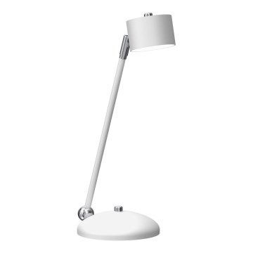 Galda lampa ARENA 1xGX53/11W/230V balta/spīdīgi hromēts