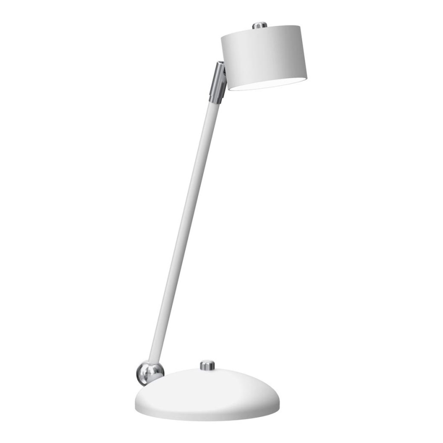 Galda lampa ARENA 1xGX53/11W/230V balta/spīdīgi hromēts
