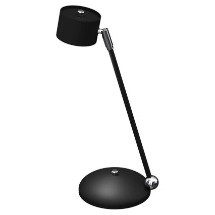 Galda lampa ARENA 1xGX53/11W/230V melna/spīdīgi hromēts