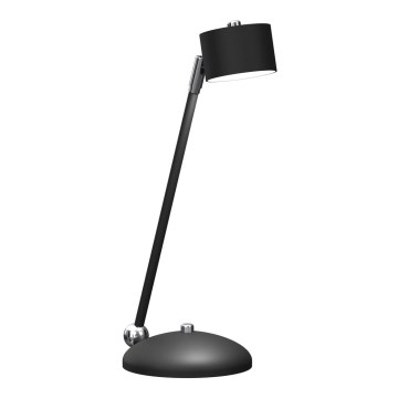 Galda lampa ARENA 1xGX53/11W/230V melna/spīdīgi hromēts