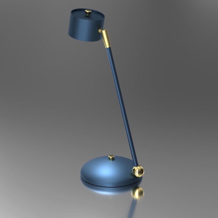 Galda lampa ARENA 1xGX53/11W/230V zila/zeltaina