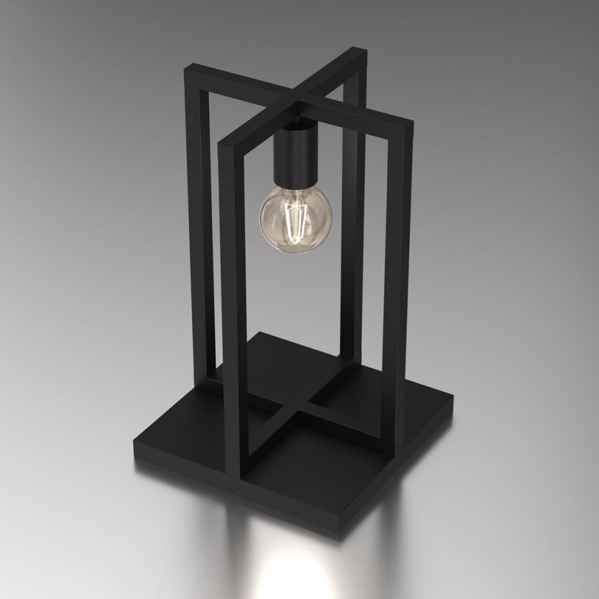 Galda lampa ARNOLD 1xE27/60W/230V melna