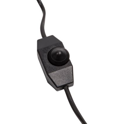 Galda lampa ASEL 1xE27/25W/230V marmors pelēka/brūna
