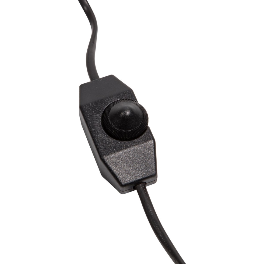 Galda lampa ASEL 1xE27/25W/230V marmors pelēka/brūna