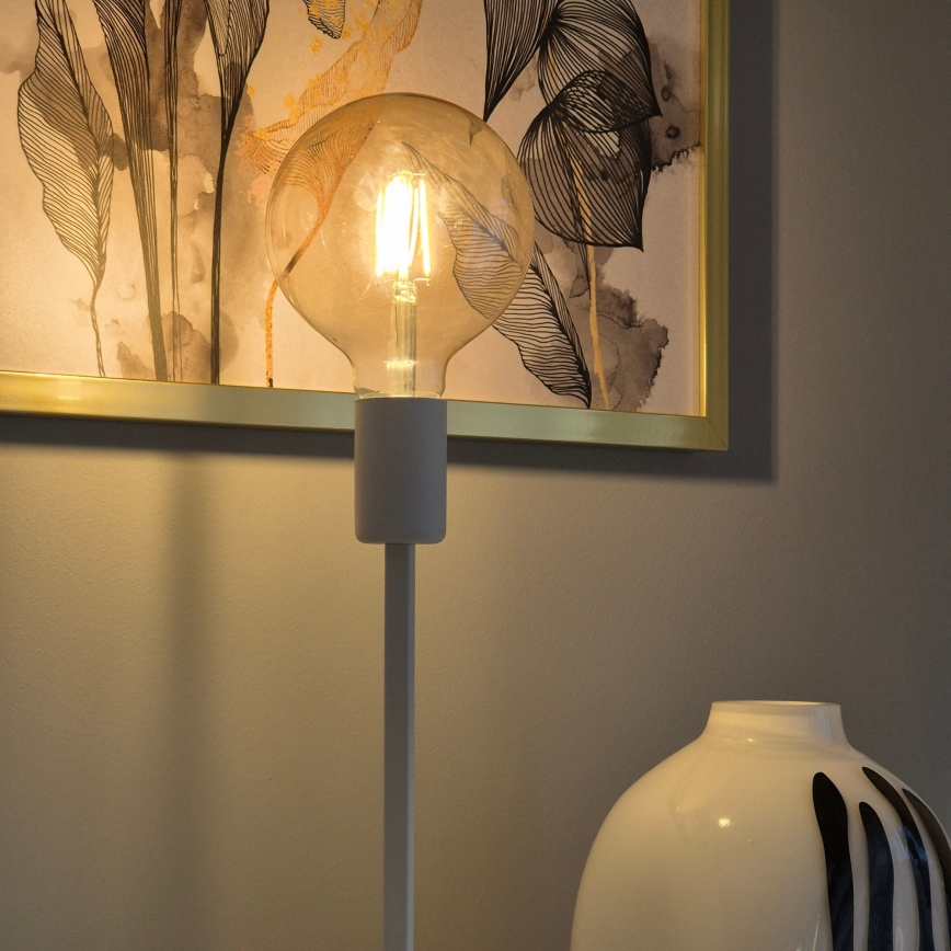 Galda lampa ASTRID 1xE27/60W/230V balta