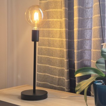 Galda lampa ASTRID 1xE27/60W/230V matēts melna