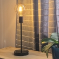 Galda lampa ASTRID 1xE27/60W/230V spīdīgi melna
