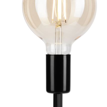 Galda lampa ASTRID 1xE27/60W/230V spīdīgi melna