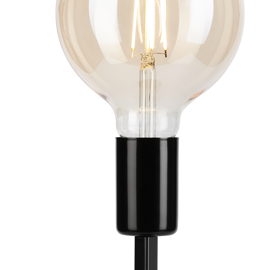 Galda lampa ASTRID 1xE27/60W/230V spīdīgi melna