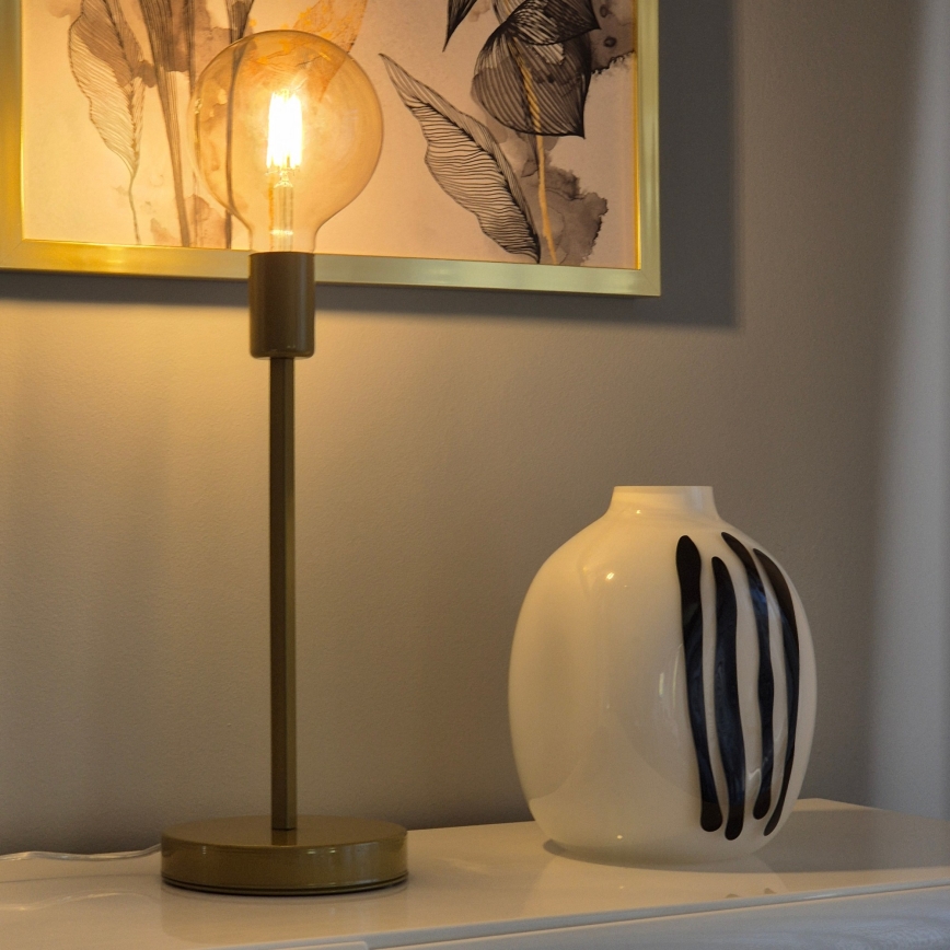 Galda lampa ASTRID 1xE27/60W/230V zelta
