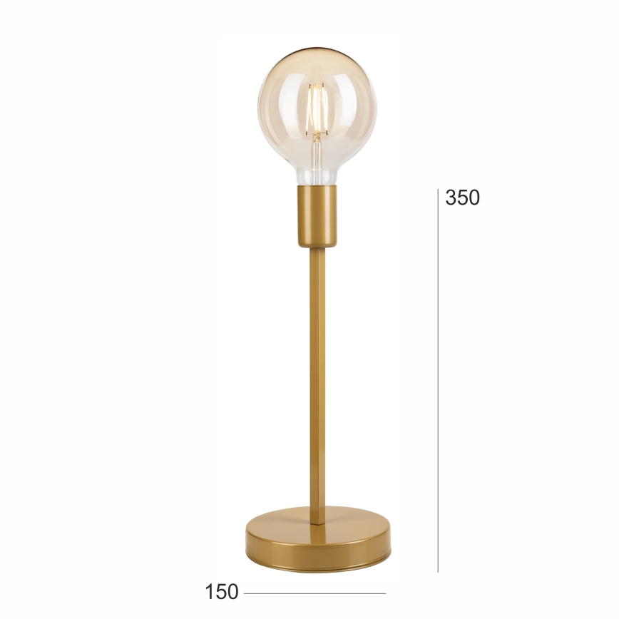 Galda lampa ASTRID 1xE27/60W/230V zelta