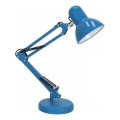 Galda lampa AURIQ 1xE27/60W/230V zila