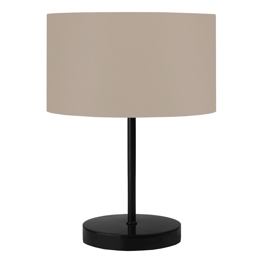 Galda lampa AYD 1xE27/40W/230V bēša/melna