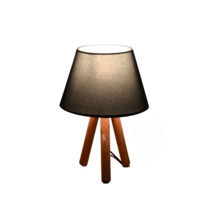 Galda lampa AYD 1xE27/40W/230V brūna/antracīts