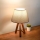 Galda lampa AYD 1xE27/40W/230V brūna/bēša