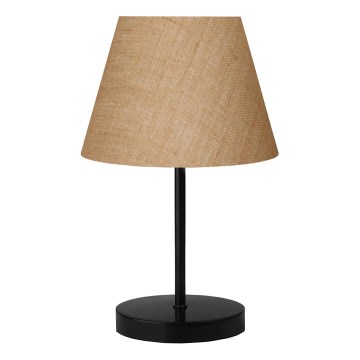 Galda lampa AYD 1xE27/40W/230V brūna/melna