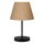Galda lampa AYD 1xE27/40W/230V brūna/melna