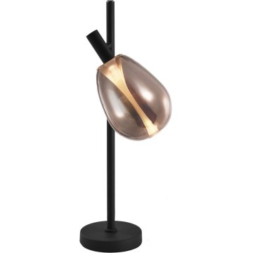 Galda lampa DENSO 1xG9/5W/230V miedzaina/melna