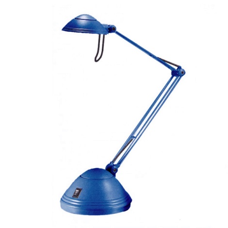 Galda lampa ELA 1xGY6,35/50W/230V/12V zila