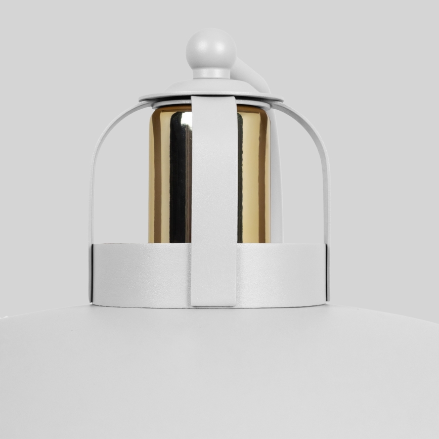 Galda lampa FELIX 1xE27/60W/230V balta