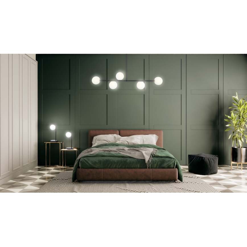 Galda lampa GAMA 1xG9/12W/230V melna