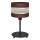 Galda lampa HELEN 1xE27/15W/230V brūna/melna/zeltaina