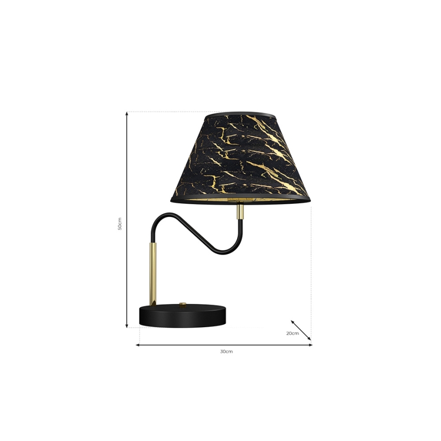Galda lampa HERMES 1xE27/60W/230V
